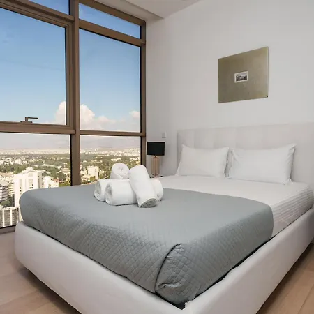 City Center 2Br Flat, 26Th Floor View, Pool & Gym Nicosia Exterior photo